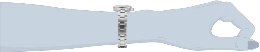 Женские часы Invicta Angel Swiss Ronda 505 Caliber - 34mm, Steel (ZG-33360), цвет: Стальной — фото 4