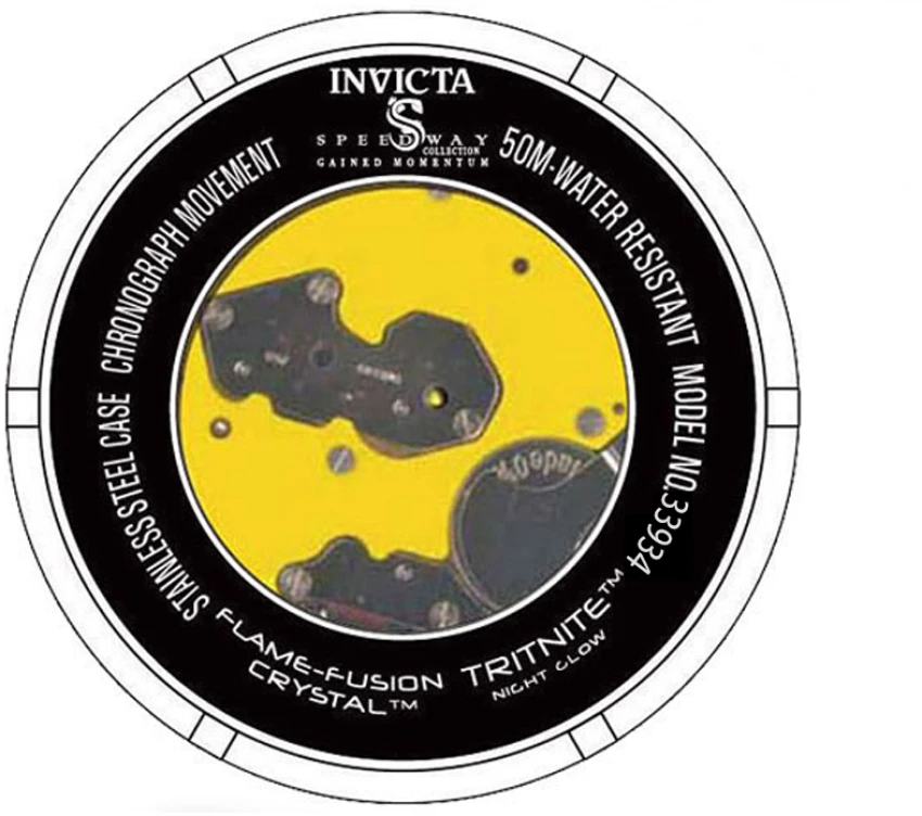 Мужские часы Invicta Speedway Vectus Watch - 51mm, Red (33934), цвет: Красный — фото 2