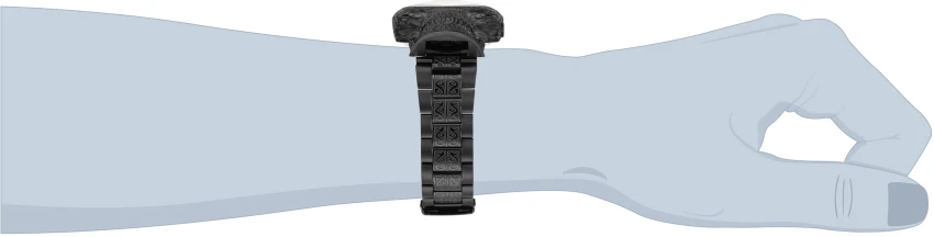Мужские часы Invicta Artist Grimoire Quartz Watch - 50.5mm, Steel, Black (33967), цвет: Стальной / Чёрный — фото 2