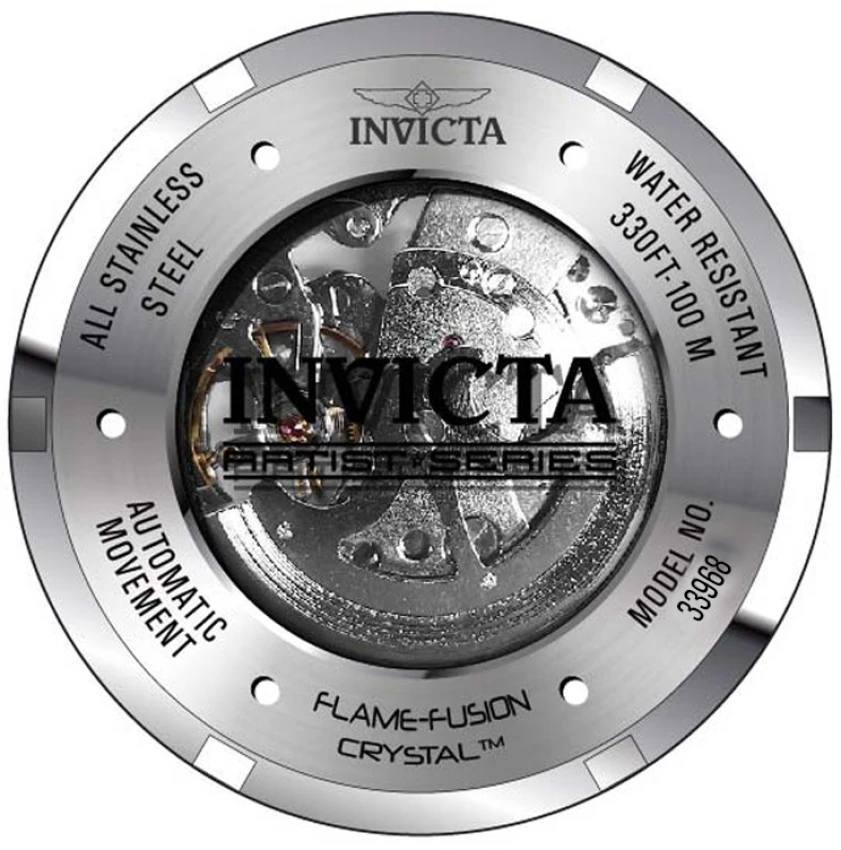Мужские часы Invicta Artist Grimoire Quartz Watch - 50.5mm, Black, Blue (33968), цвет: Чёрный / Синий — фото 3