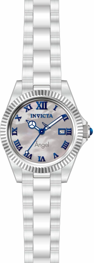 Женские часы Invicta Angel Neomura Watch w/ Mother of Pearl Dial - 38mm, Steel (36057), цвет: Стальной — фото 2