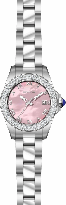Женские часы Invicta Angel Serenor w/ Mother of Pearl Dial - 34mm, Steel (36070), цвет: Стальной — фото 2