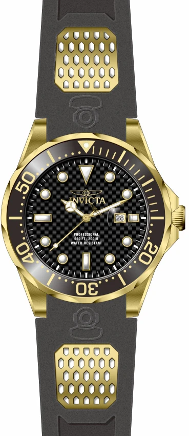 Мужские часы Invicta Grand Diver Watch - 47mm. Black (36553), цвет: Чёрный — фото 2