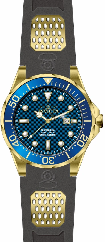 Мужские часы Invicta Grand Diver Watch - 47mm. Black (36554), цвет: Чёрный — фото 2