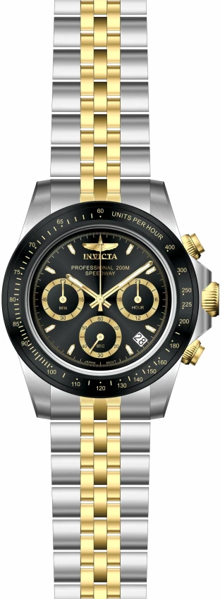 Мужские часы Invicta Speedway Velisque Watch - 39.5mm, Gold, Steel (36739), цвет: Золотой / Стальной — фото 2