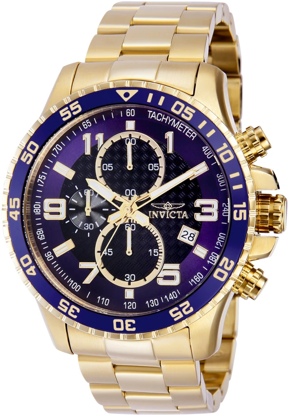 Мужские часы Invicta Specialty Fortitude - 45mm. Gold (37145), цвет: Золотой — фото 4
