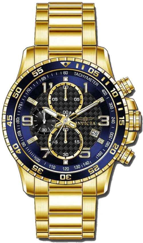 Мужские часы Invicta Specialty Fortitude - 45mm. Gold (37145), цвет: Золотой — фото 2