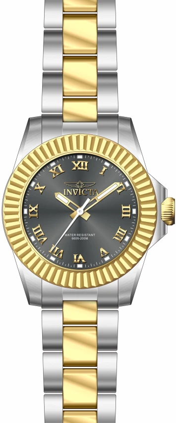 Мужские часы Invicta Pro Diver Pleatix Watch - 44mm, Steel, Gold (37407), цвет: Стальной / Золотой — фото 2
