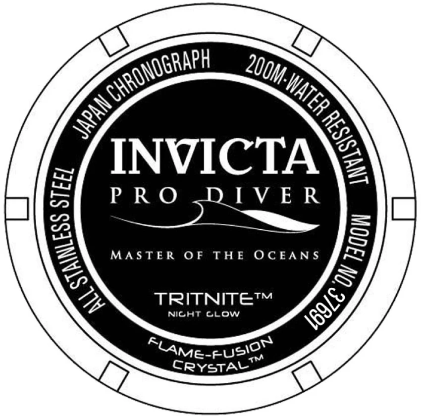 Мужские часы Invicta Pro Diver - 48mm. Steel, Blue (ZG-37691), цвет: Стальной / Синий — фото 3