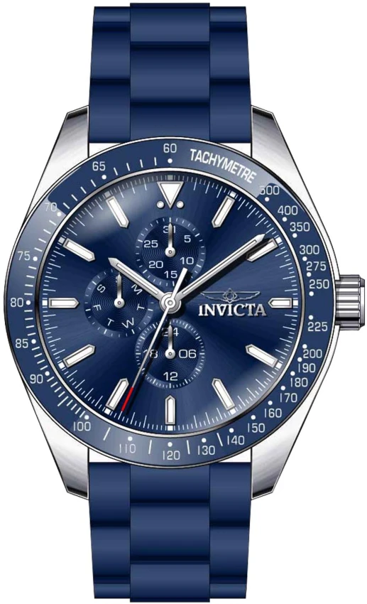 Мужские часы Invicta Aviator Nomad Watch - 45mm. Blue (38401), цвет: Синий — фото 2