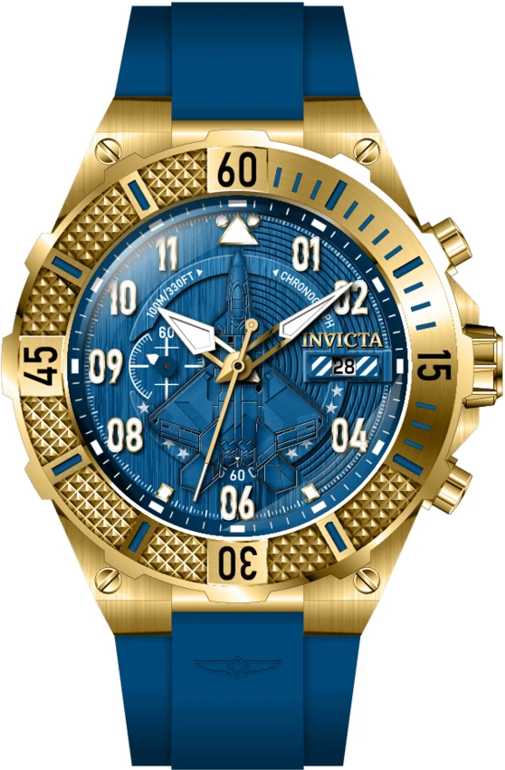 Мужские часы Invicta Aviator Ascend - 50mm, Blue (39890), цвет: Синий — фото 2