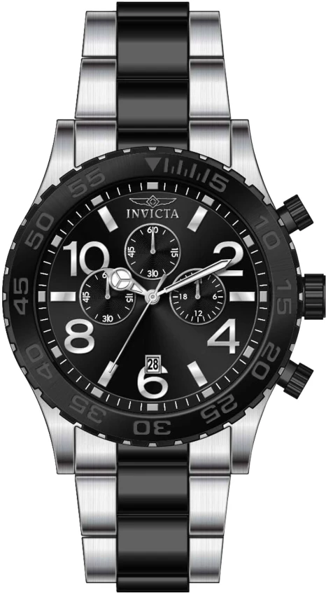 Мужские часы Invicta Specialty Pulse - 50mm. Steel, Black (ZG-40606), цвет: Стальной / Чёрный — фото 2