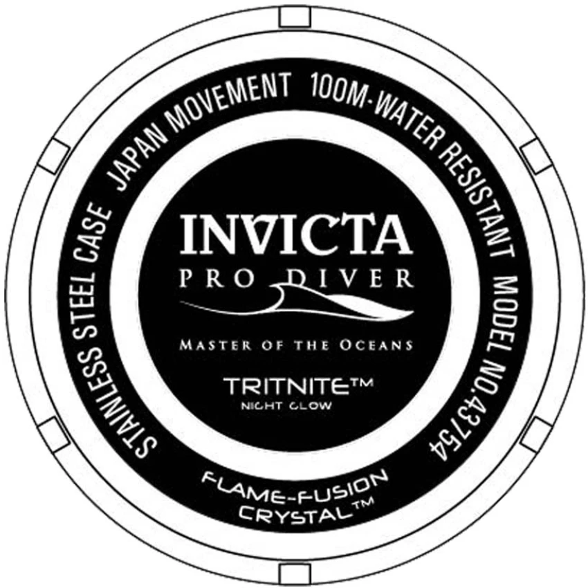 Мужские часы Invicta Pro Diver Dia De Los Muertos Watch - 43mm. Black (43754), цвет: Чёрный — фото 3