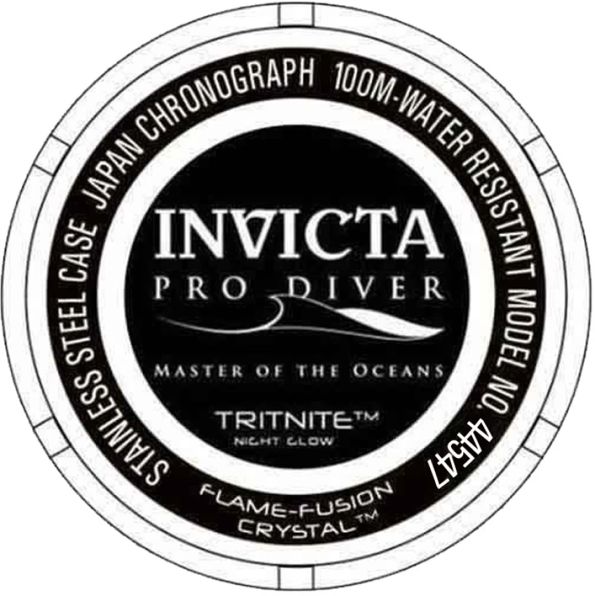Мужские часы Invicta Pro Diver Scuba Watch - 50mm, Grey, Black (44547), цвет: Серый / Чёрный — фото 2