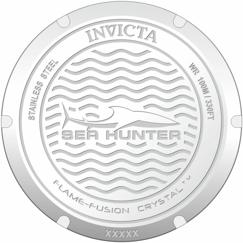 Мужские часы Invicta Sea Hunter Swiss Ronda Z50 Caliber Watch - 57mm, Light Blue, White (44848), цвет: Синий / Белый — фото 3