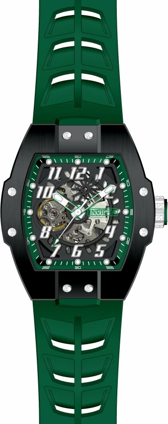 Мужские часы Invicta S1 Rally Pulsecore Automatic Watch - 44mm. Green (44890), цвет: Зелёный — фото 2