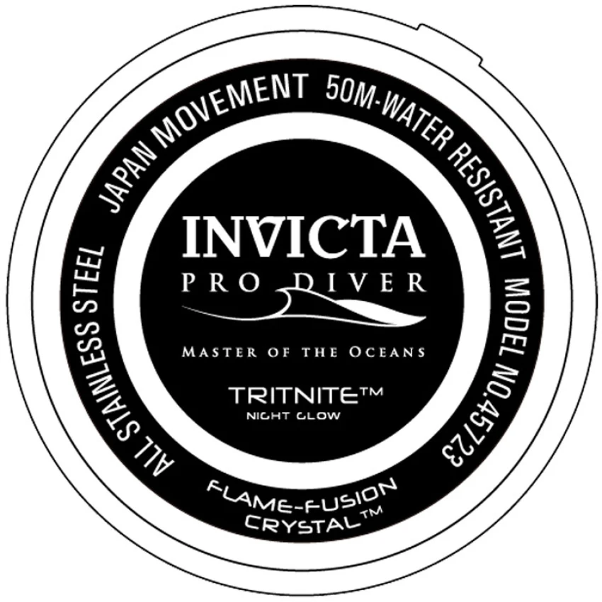 Мужские часы Invicta Pro Diver Scuba Watch - 48mm, Steel (45723), цвет: Стальной — фото 2