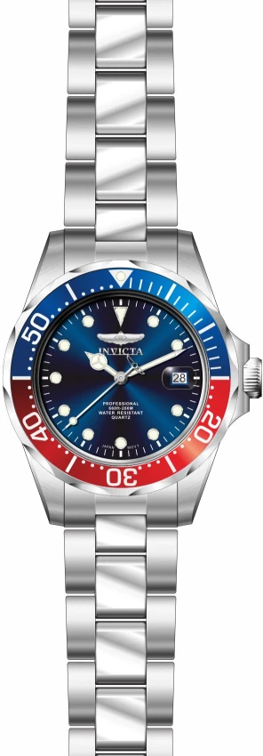 Мужские часы Invicta Pro Diver Watch - 37.5mm, Steel (45785), цвет: Стальной — фото 2