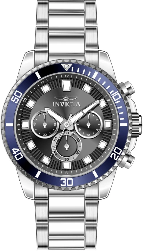 Мужские часы Invicta Pro Diver Watch - 45mm, Steel (46052), цвет: Стальной — фото 2