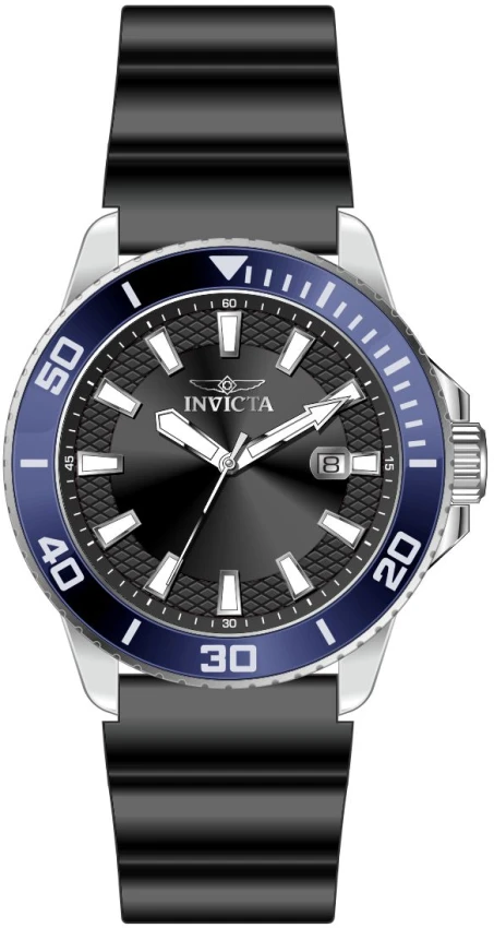Мужские часы Invicta Pro Diver Watch - 45mm. Black (46089), цвет: Чёрный — фото 2