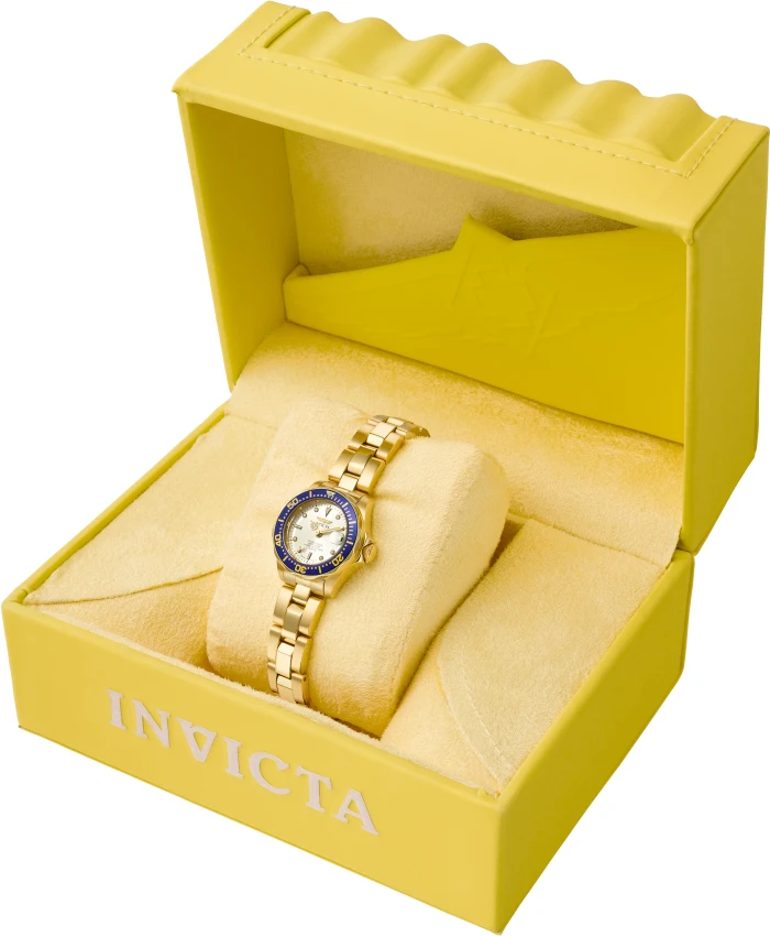 Женские часы Invicta Pro Diver Auredrift - 24.5mm, Gold (ZG-4610), цвет: Золотой — фото 5