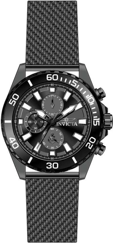 Мужские часы Invicta Excursion Watch - 46mm, Black (46276), цвет: Чёрный — фото 2