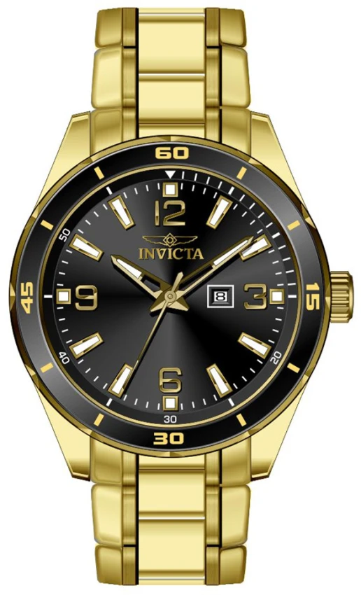 Мужские часы Invicta Pro Diver - 44mm, Gold (46673), цвет: Золотой — фото 2