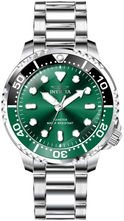 Мужские часы Invicta Pro Diver Watch - 48mm, Steel (47220), цвет: Стальной — фото 2
