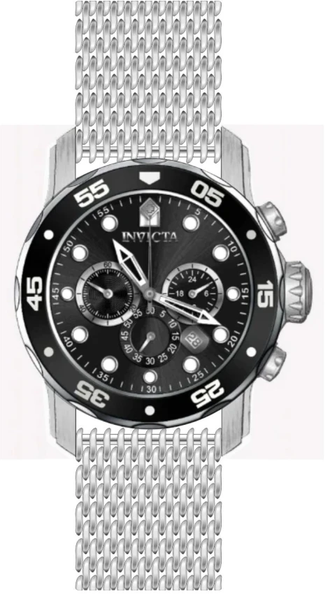 Мужские часы Invicta Pro Diver Atlas Watch - 48mm. Steel (47236), цвет: Стальной — фото 2