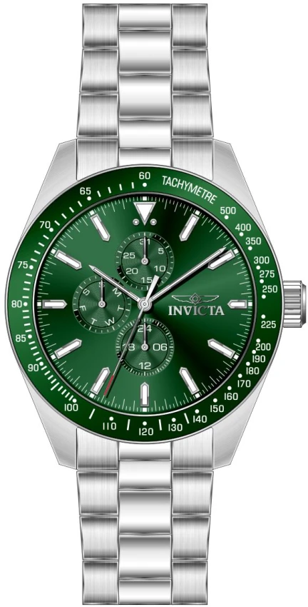 Мужские часы Invicta Aviator Watch - 45mm, Steel (47594), цвет: Стальной — фото 2