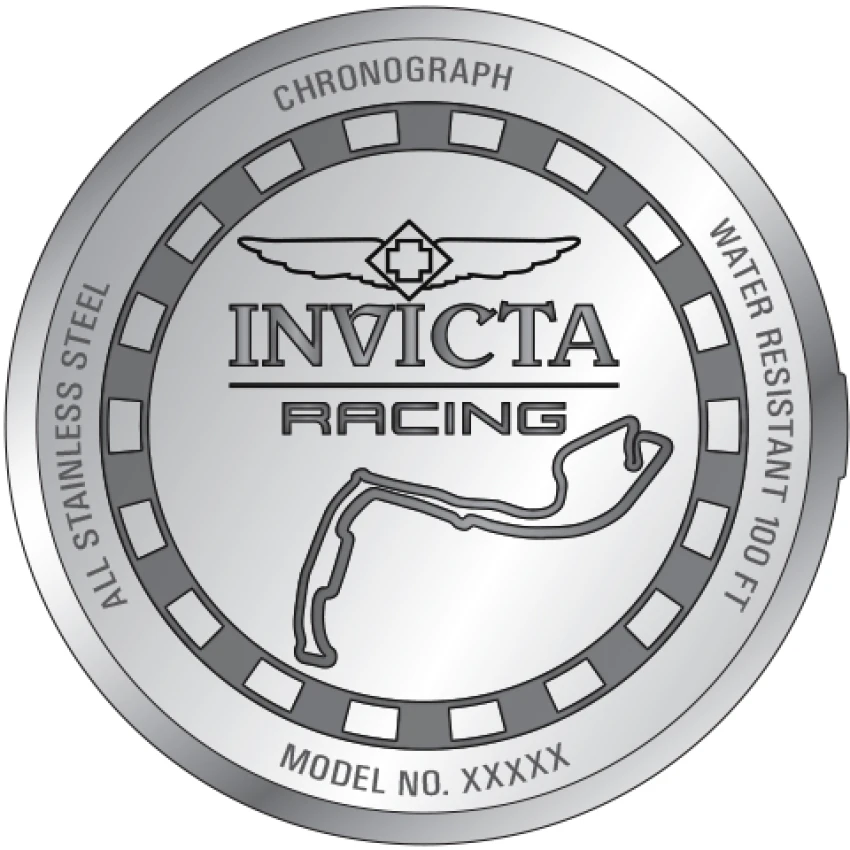 Мужские часы Invicta Racing RedLine - 48mm. Steel (47744), цвет: Стальной — фото 4