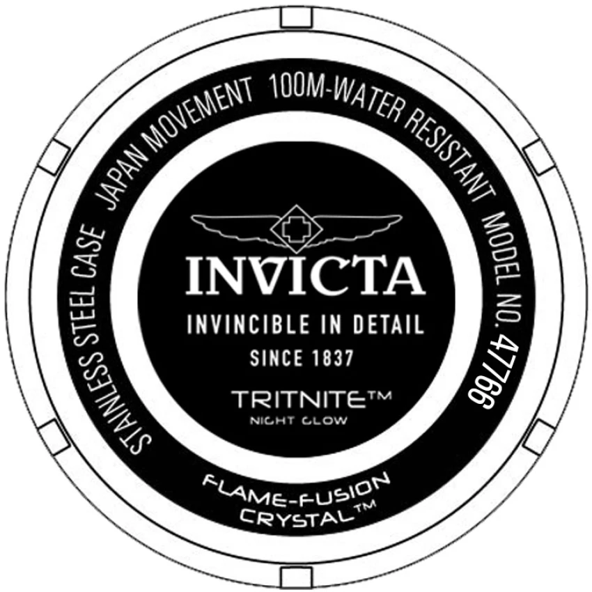 Мужские часы Invicta Celestial - 43mm. Black (47766), цвет: Чёрный — фото 3