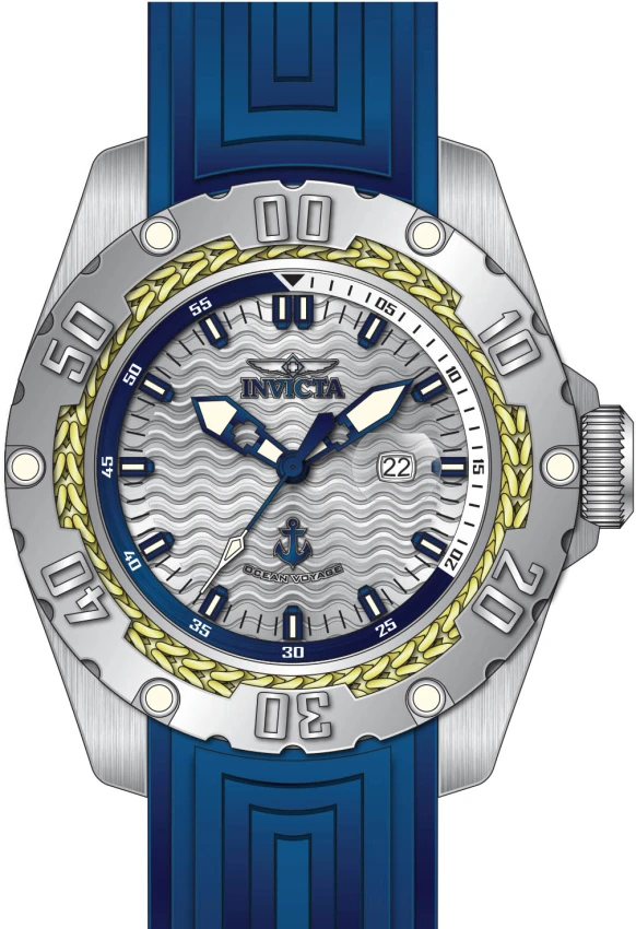 Мужские часы Invicta Excursion - 52mm, Blue (48018), цвет: Синий — фото 2