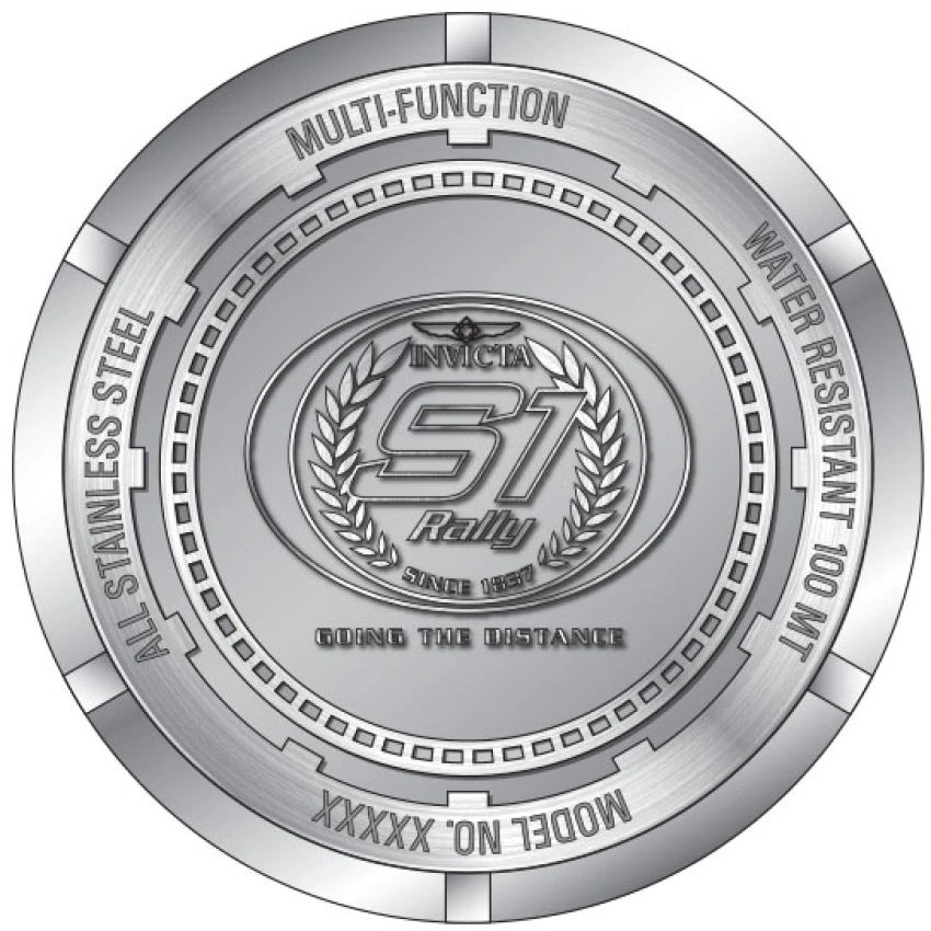 Мужские часы Invicta S1 Rally Splitter - 49mm. White (48124), цвет: Белый — фото 3