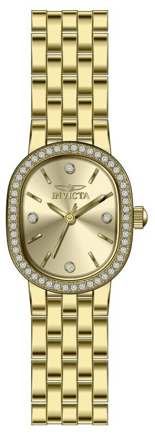Женские часы Invicta Angel Pixie Watch - 20mm. Gold (48135), цвет: Золотой — фото 2