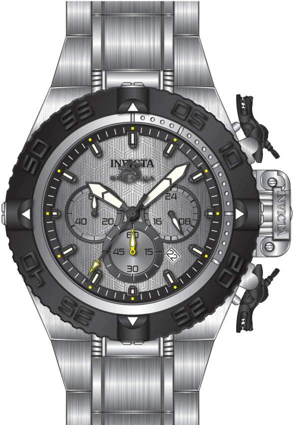 Мужские часы Invicta Subaqua Noma IV Watch - 50mm. Steel (48201), цвет: Стальной — фото 2