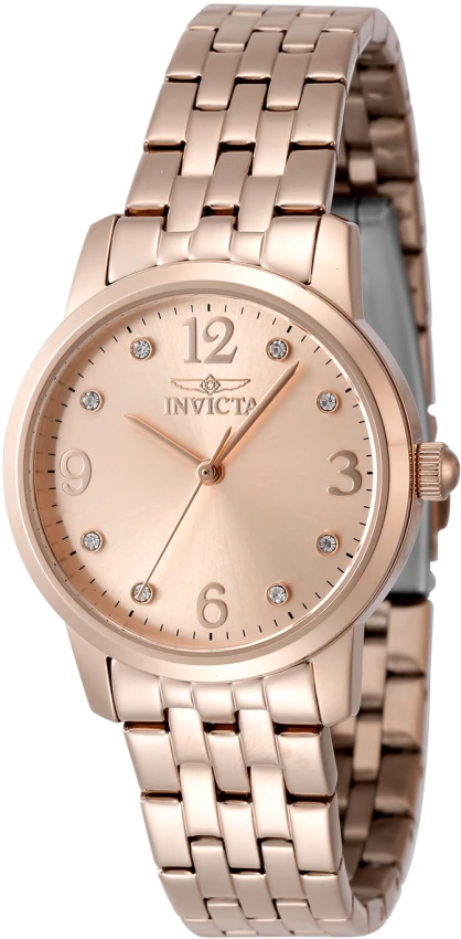 Женские часы Invicta Angel Watch - 32mm, Rose Gold With Bracelet Set (48257), цвет: Золотой — фото 4