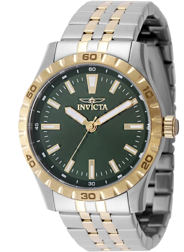 Мужские часы Invicta Specialty Luvenza Watch - 42mm, Gold, Steel With Bracelet Set (48282), цвет: Золотой / Стальной — фото 5
