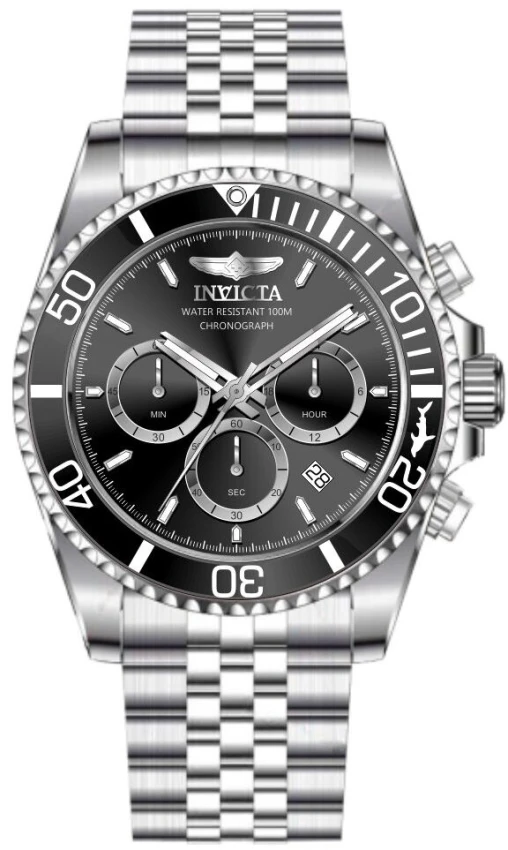 Мужские часы Invicta Pro Diver Titan Watch - 43mm. Steel (48381), цвет: Стальной — фото 2