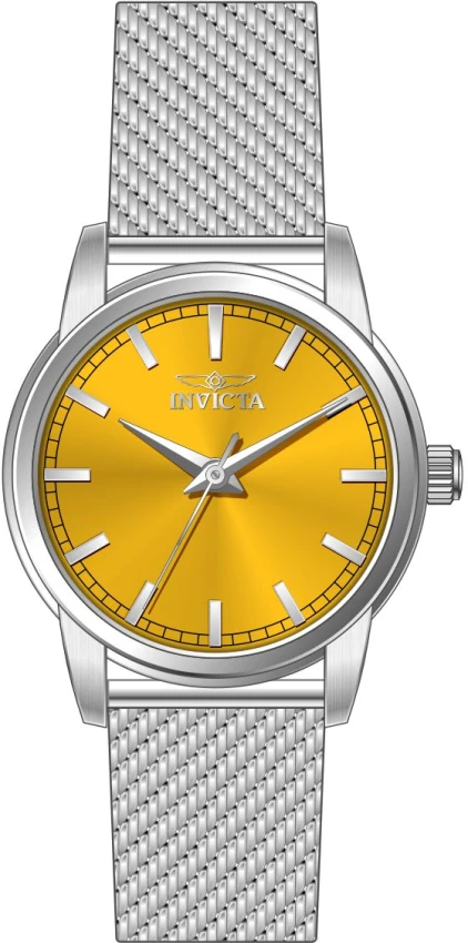 Мужские часы Invicta 48506 Celestial Quartz 3 Hand Yellow Dial (ZG-48506) — фото 2