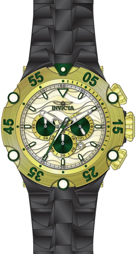 Мужские часы Invicta Subaqua Vortide Watch - 54mm. Black (48544), цвет: Чёрный — фото 3