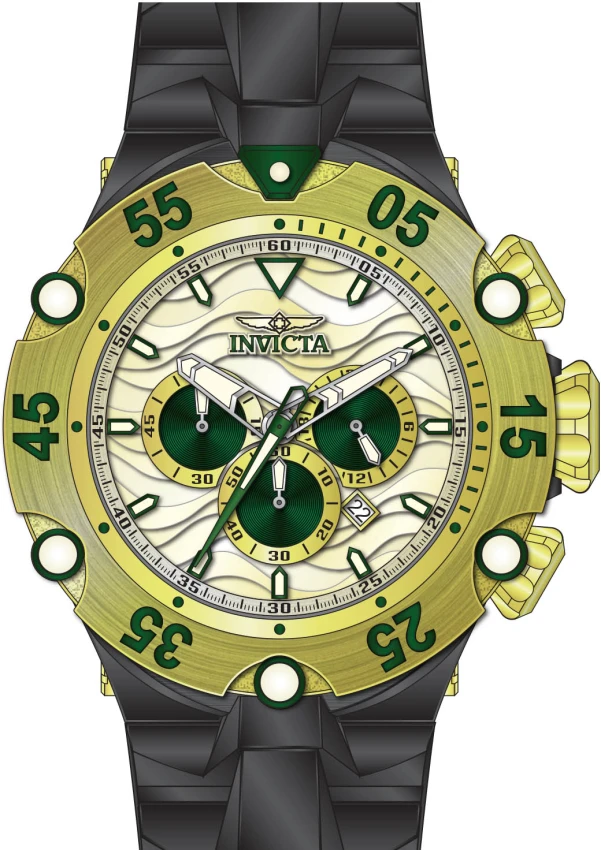 Мужские часы Invicta Subaqua Vortide Watch - 54mm. Black (48544), цвет: Чёрный — фото 2