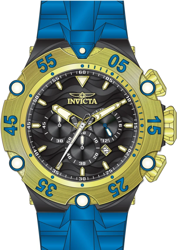 Мужские часы Invicta Subaqua Vortide - 54mm. Blue (48545), цвет: Синий — фото 2