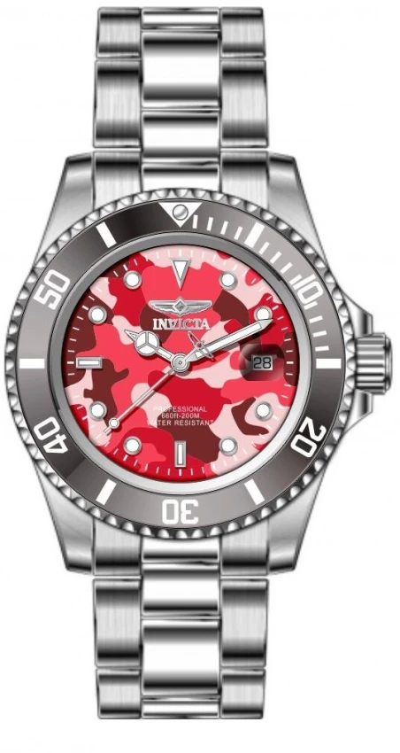 Мужские часы Invicta Pro Diver - 40mm, Steel (48568), цвет: Стальной — фото 2