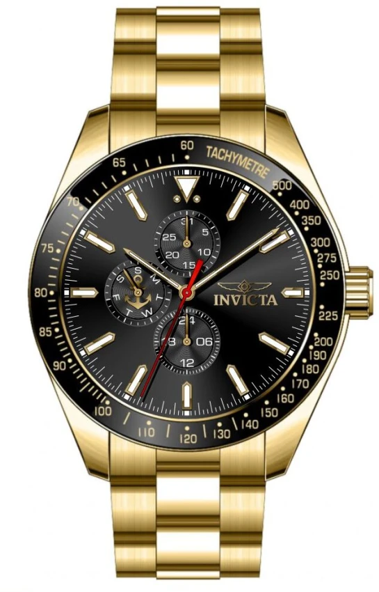 Мужские часы Invicta Excursion Watch - 45mm, Gold (48682), цвет: Золотой — фото 2