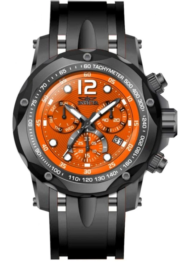 Мужские часы Invicta Speedway Gaccel Ronda Z60 FE Caliber Watch - 51mm. Black (48909), цвет: Чёрный — фото 2
