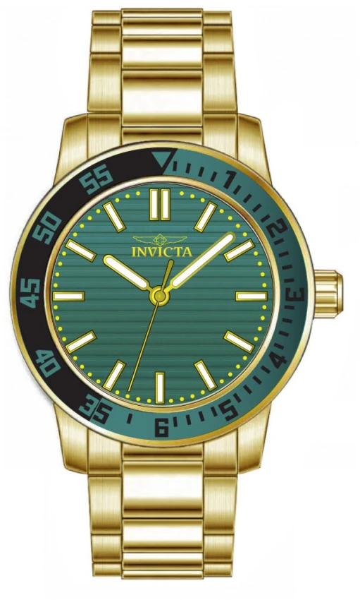 Мужские часы Invicta Specialty Gramercy Watch - 45mm. Gold (48968), цвет: Золотой — фото 2