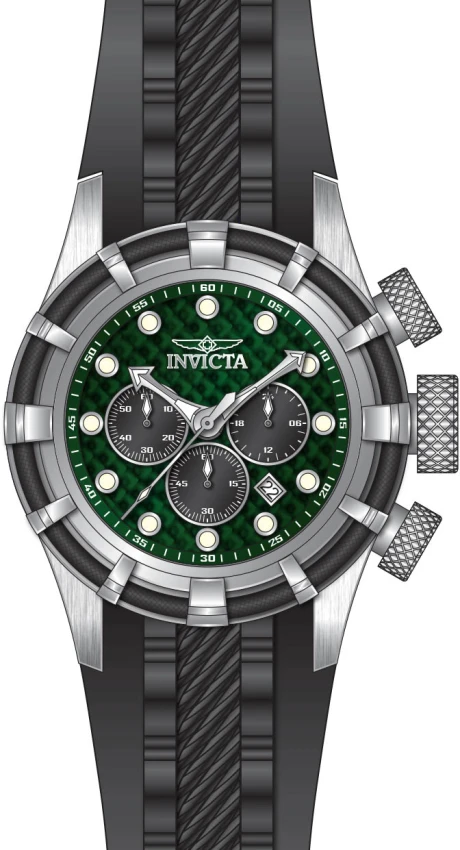 Мужские часы Invicta Bolt Watch - 50mm, Black (ZG-49165), цвет: Чёрный — фото 3