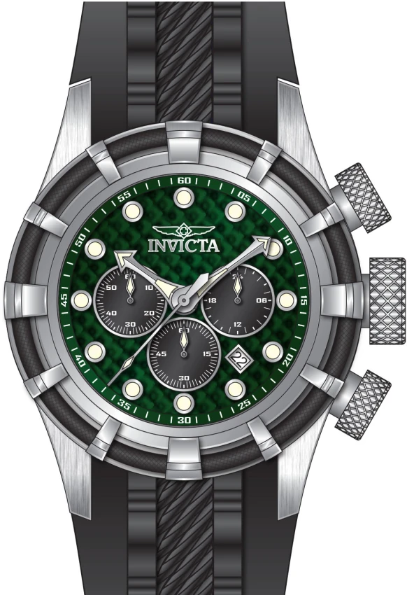 Мужские часы Invicta Bolt Watch - 50mm, Black (ZG-49165), цвет: Чёрный — фото 2