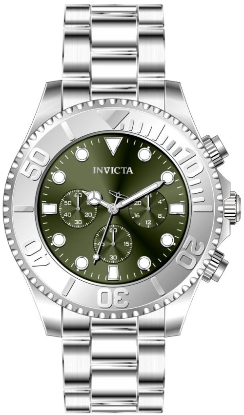 Мужские часы Invicta Grand Diver Stenoz Watch - 47mm. Steel (49214), цвет: Стальной — фото 2
